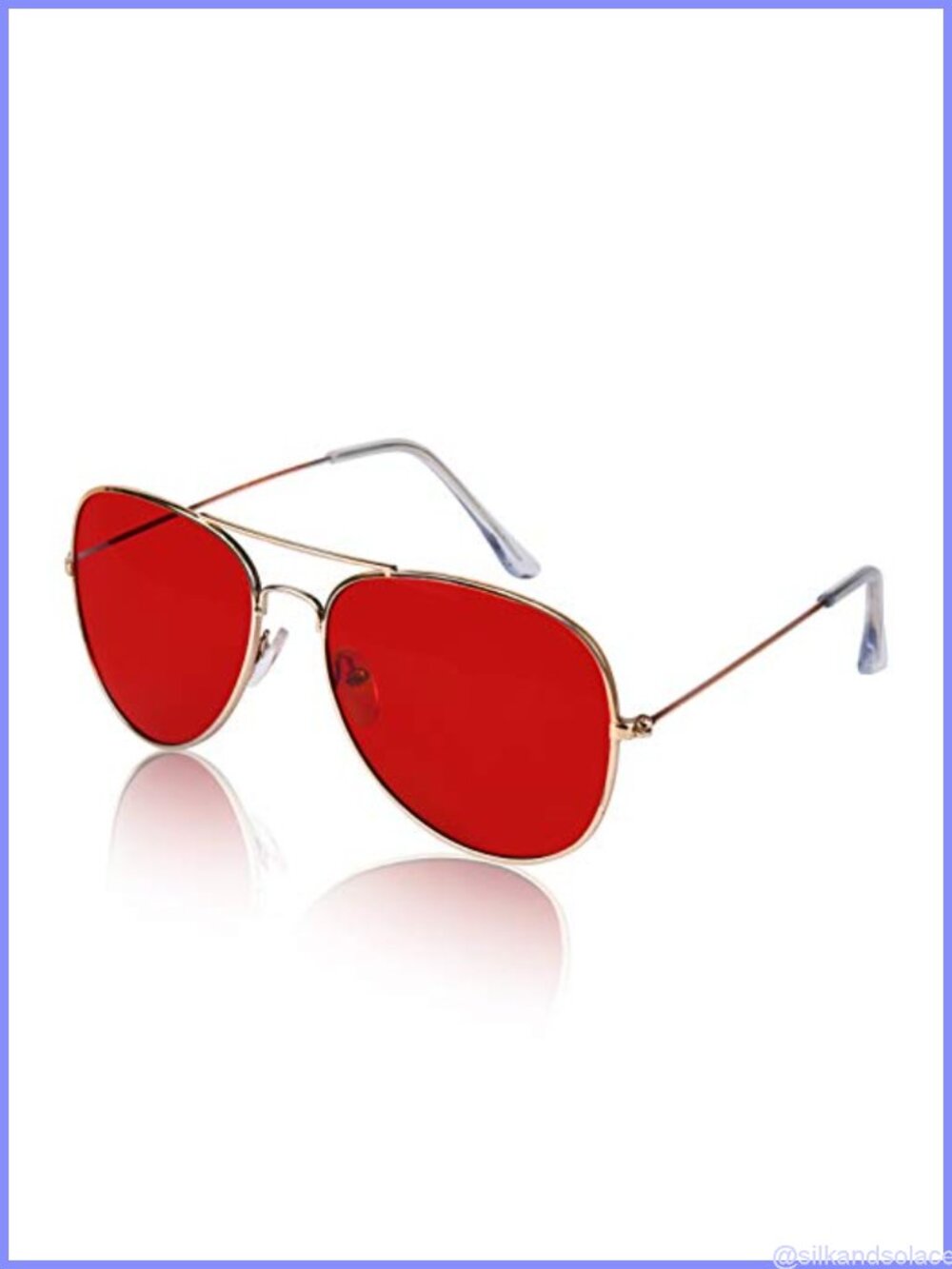 Aviator Sunglasses Metal Frame Tinted Lens UV400 Protection Unisex Adults